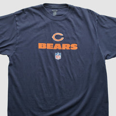 Chicago Bears Reebok 2000s T-shirt Navy Vintage | Fanatics