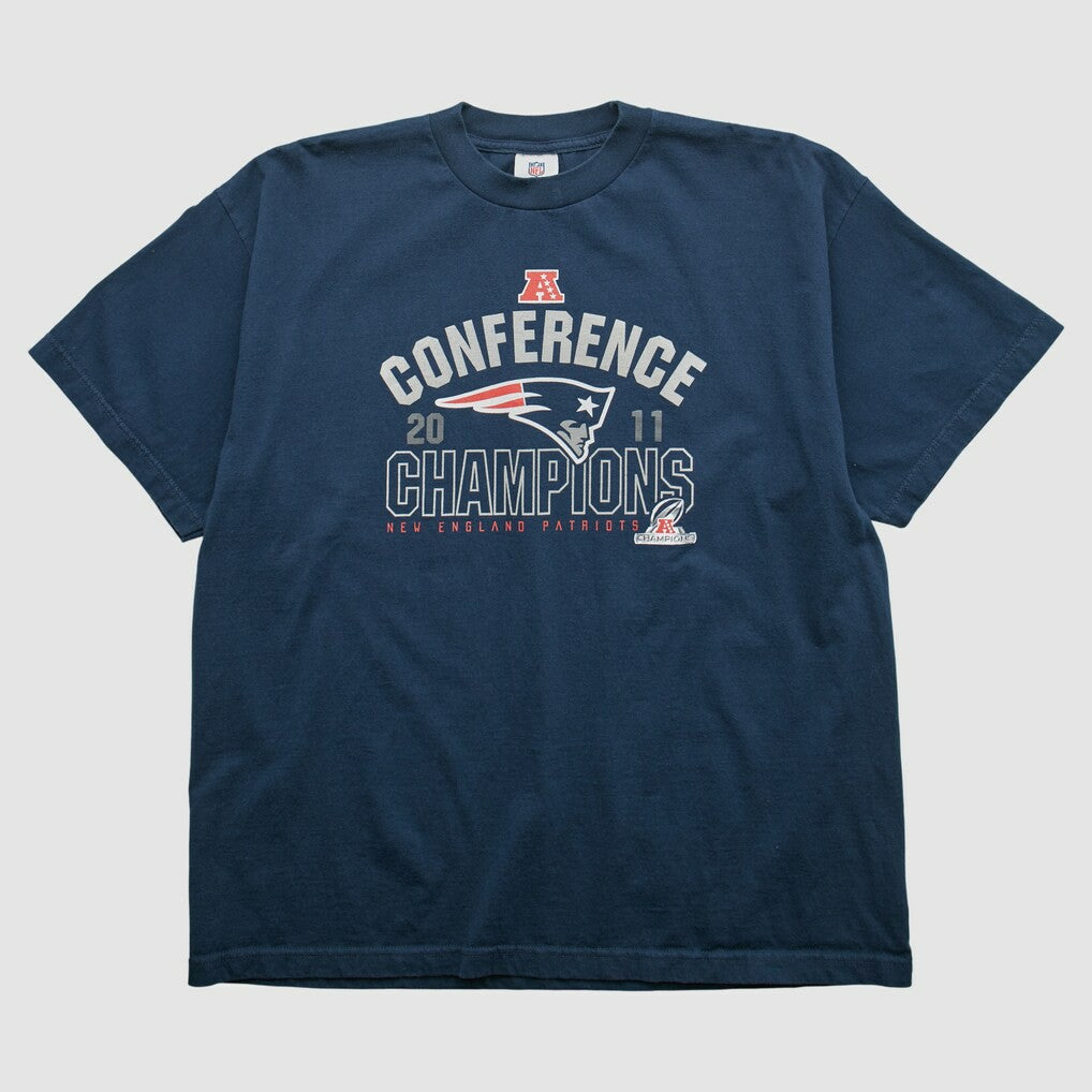 New England Patriots NFL 2011 T-shirt Navy Vintage | Fanatics