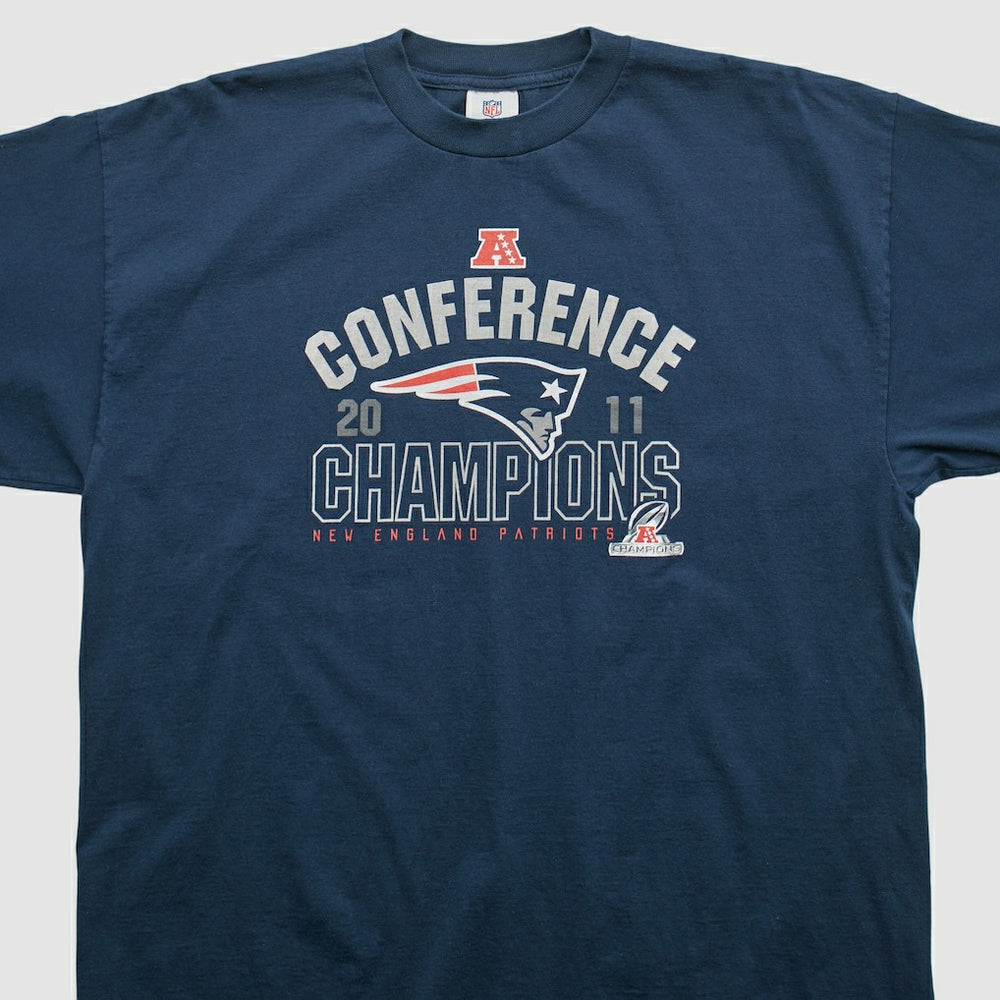 New England Patriots NFL 2011 T-shirt Navy Vintage | Fanatics