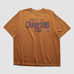 New York Giants Reebok 2008 T-shirt Orange Vintage | Fanatics
