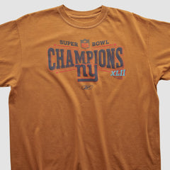 New York Giants Reebok 2008 T-shirt Orange Vintage | Fanatics