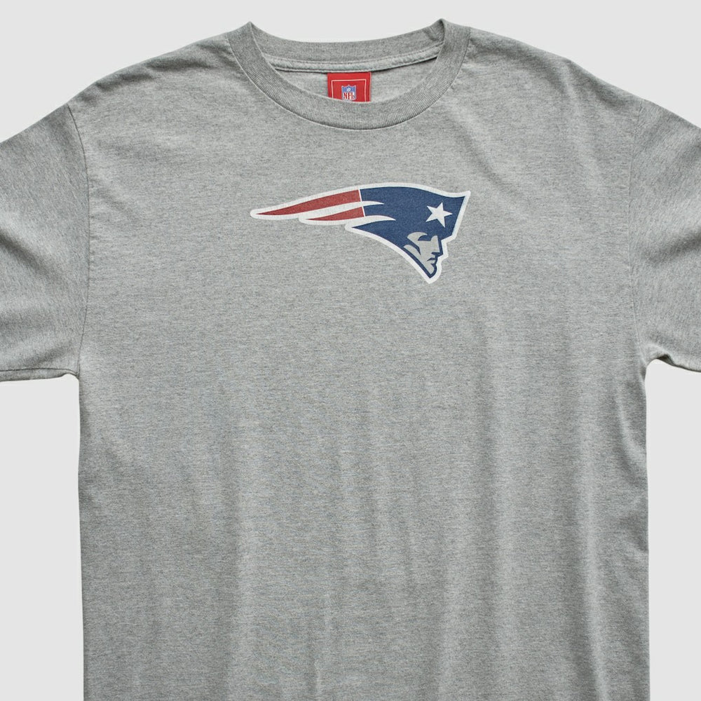 New England Patriots NFL 2000s Long Sleeve T-shirt Heather Gray Vintage | Fanatics