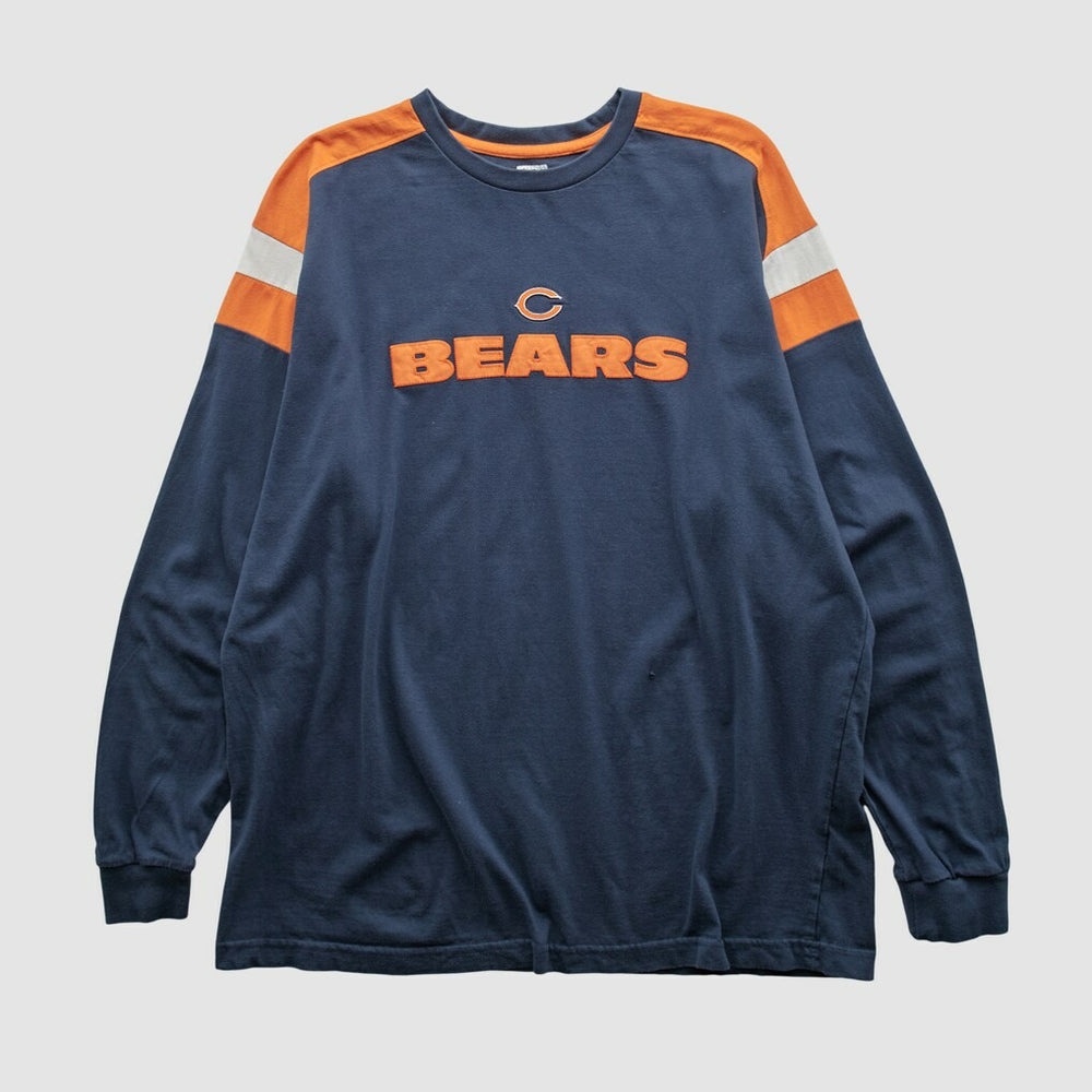 Chicago Bears NFL 2000s Long Sleeve T-shirt Navy Vintage | Fanatics