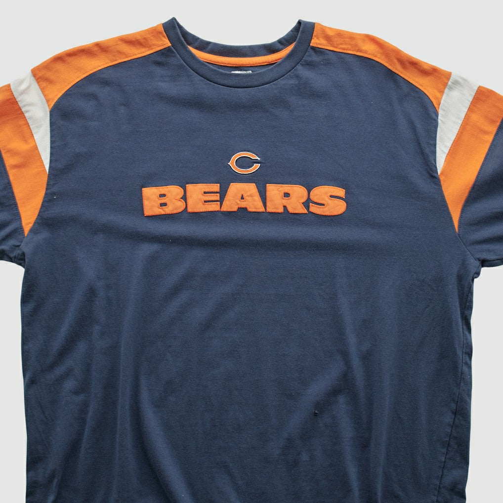 Chicago Bears NFL 2000s Long Sleeve T-shirt Navy Vintage | Fanatics