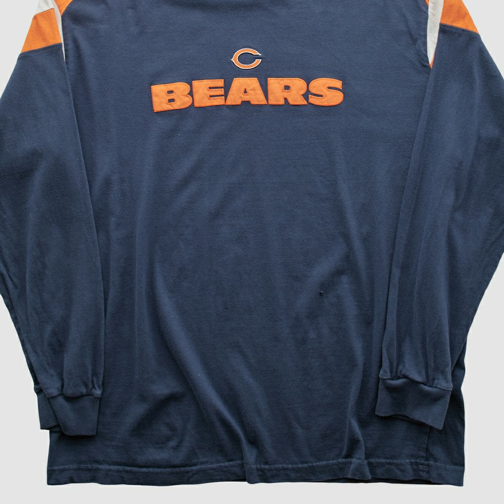 Chicago Bears NFL 2000s Long Sleeve T-shirt Navy Vintage | Fanatics