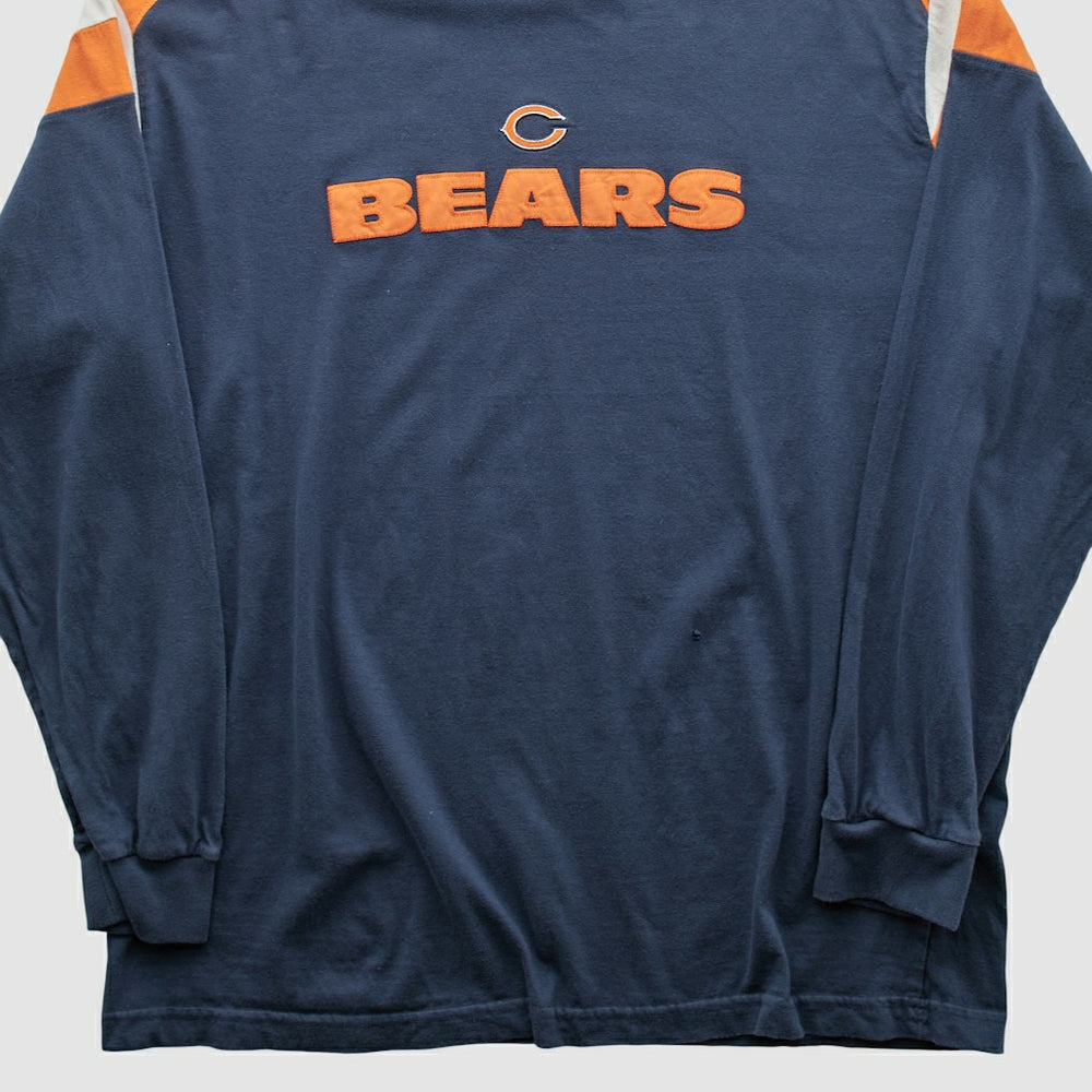 Chicago Bears NFL 2000s Long Sleeve T-shirt Navy Vintage | Fanatics
