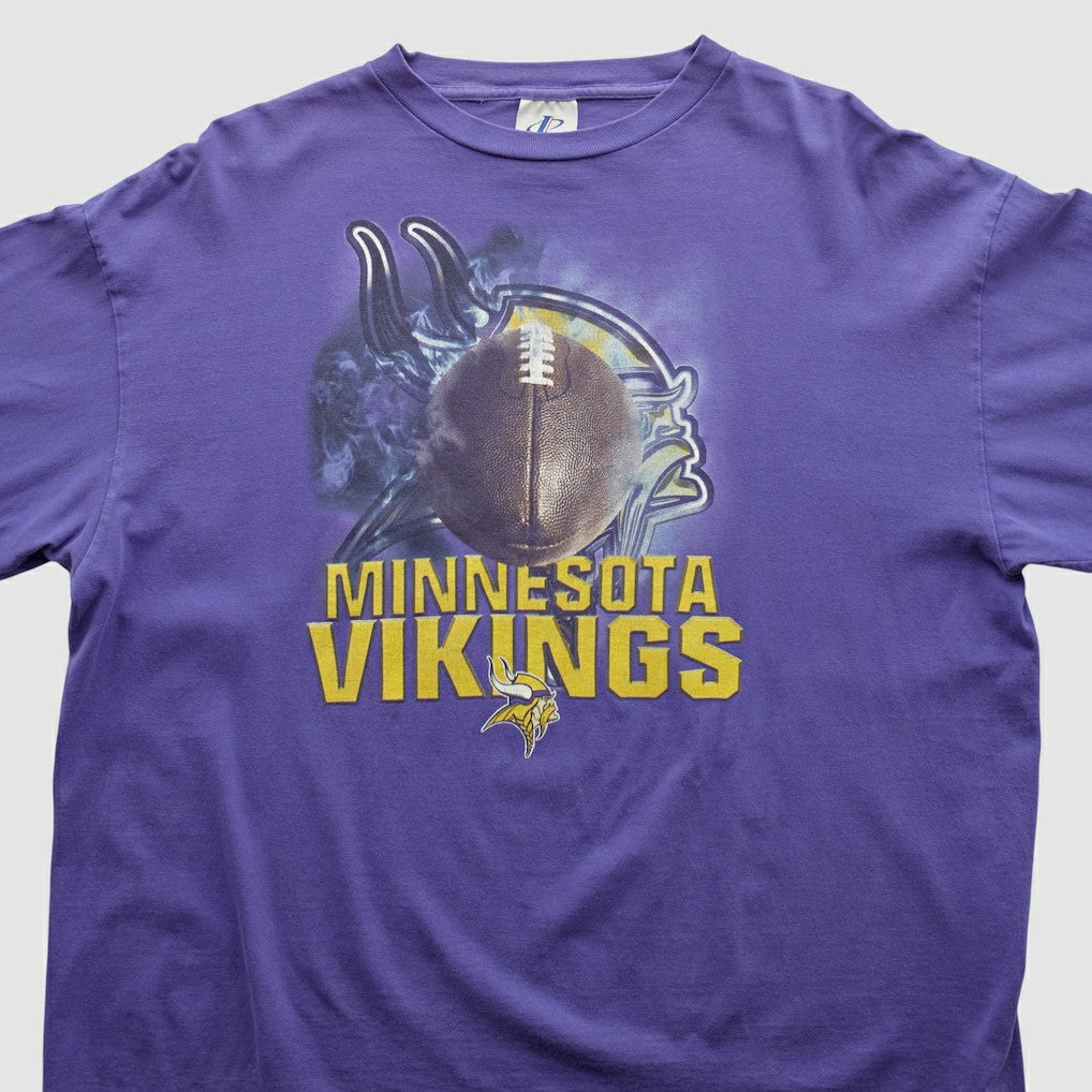 Minnesota Vikings Logo Athletic 90s Long Sleeve T-shirt Purple Vintage | Fanatics