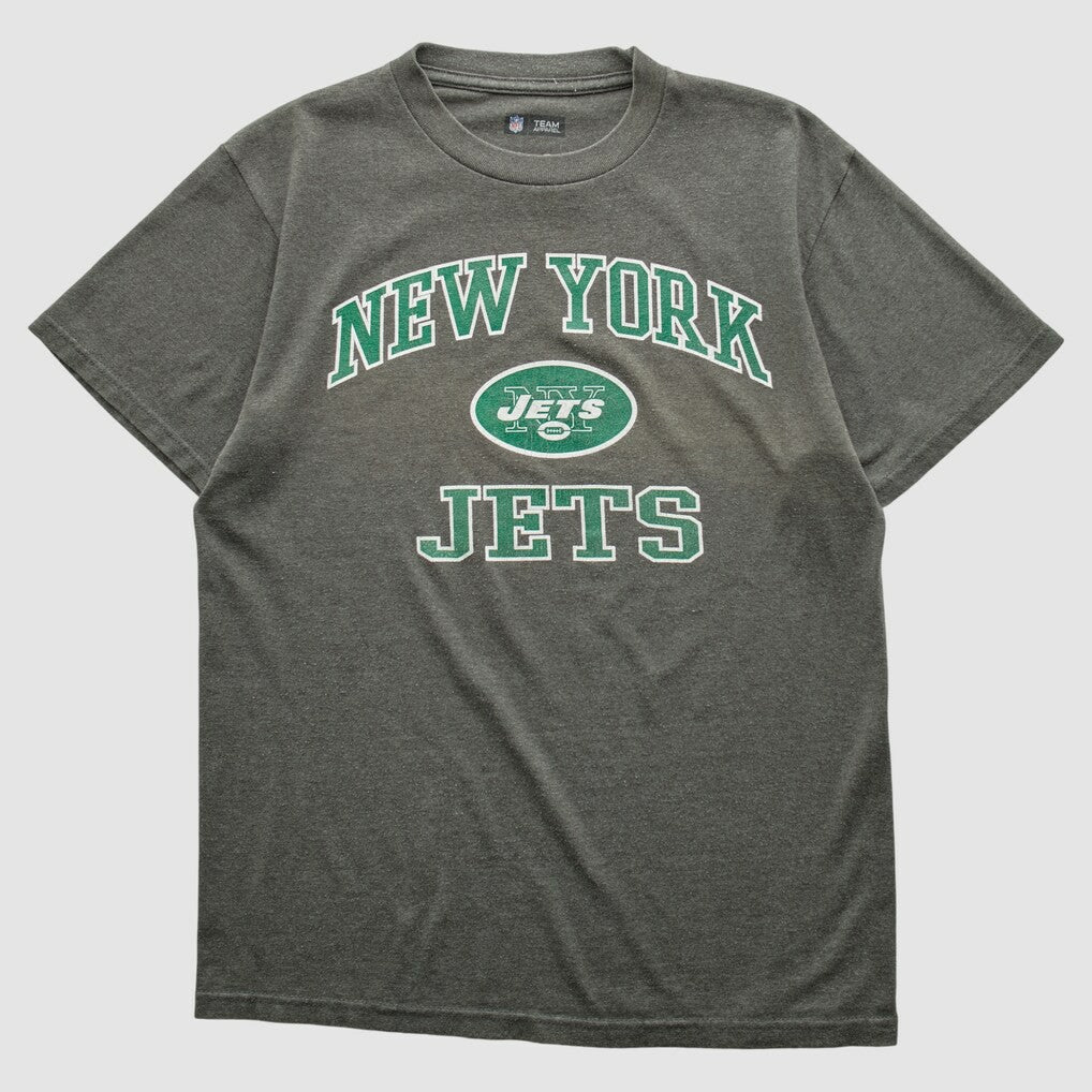 New York Jets NFL 2010s T-shirt Dark Heather Gray Vintage | Fanatics
