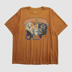 Superbowl XLI Reebok 2007 T-shirt Orange Vintage | Fanatics