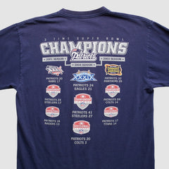 New England Patriots Reebok 2000s Long Sleeve T-shirt Navy Vintage | Fanatics