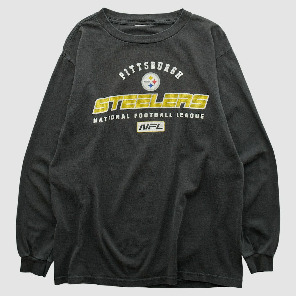 Pittsburgh Steelers 2000s Long Sleeve T-shirt Black Vintage | Fanatics