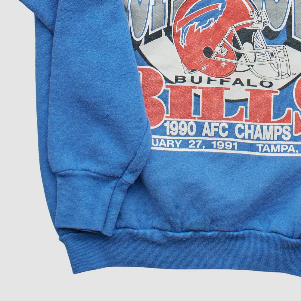 Buffalo Bills 1990 Pullover Sweatshirt Blue Vintage | Fanatics