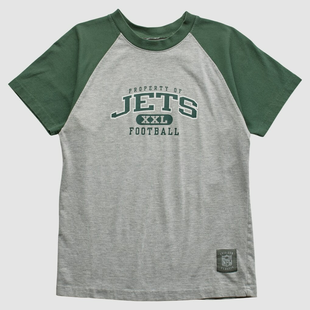 New York Jets NFL 2000s T-shirt Heather Gray Vintage | Fanatics