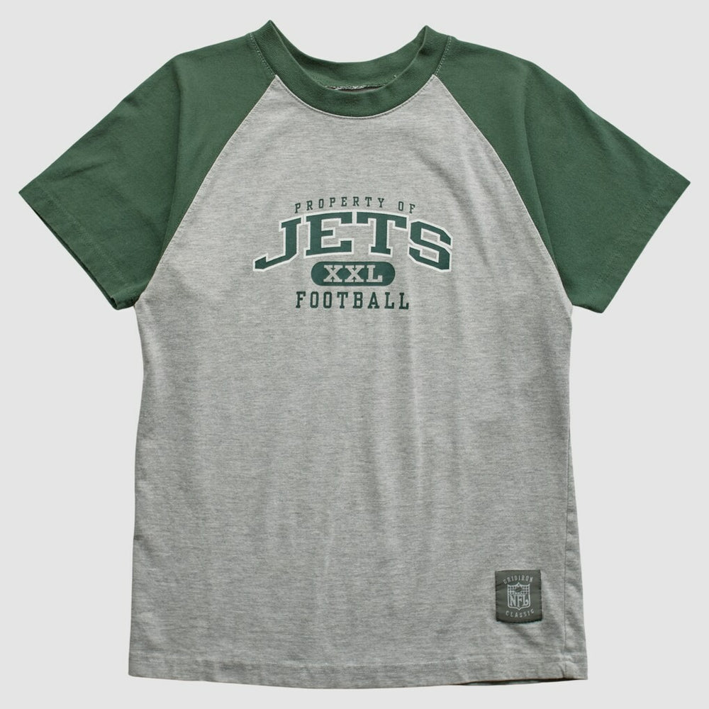 New York Jets NFL 2000s T-shirt Heather Gray Vintage | Fanatics