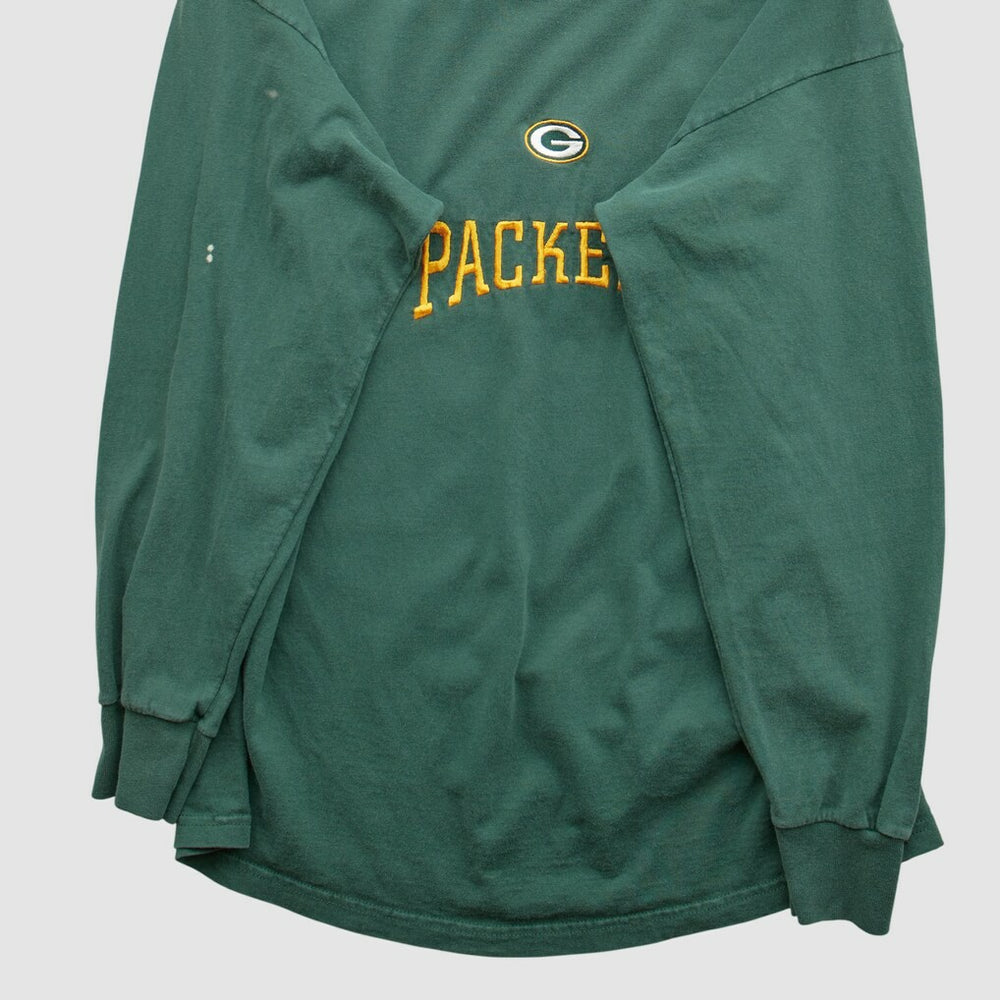 Green Bay Packers NFL 2000s Long Sleeve T-shirt Green Vintage | Fanatics