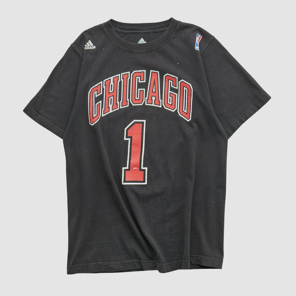 Chicago Bulls 2010s T-shirt Black Vintage - NBA