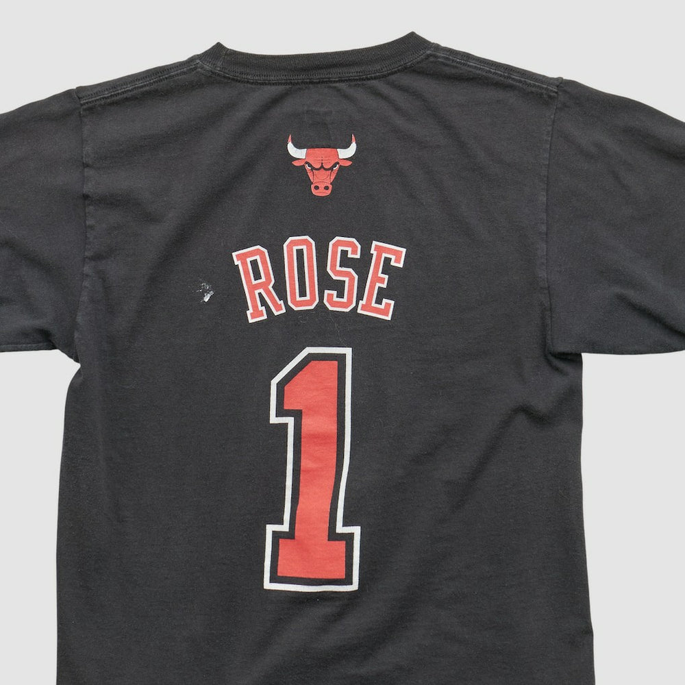 Chicago Bulls 2010s T-shirt Black Vintage - NBA