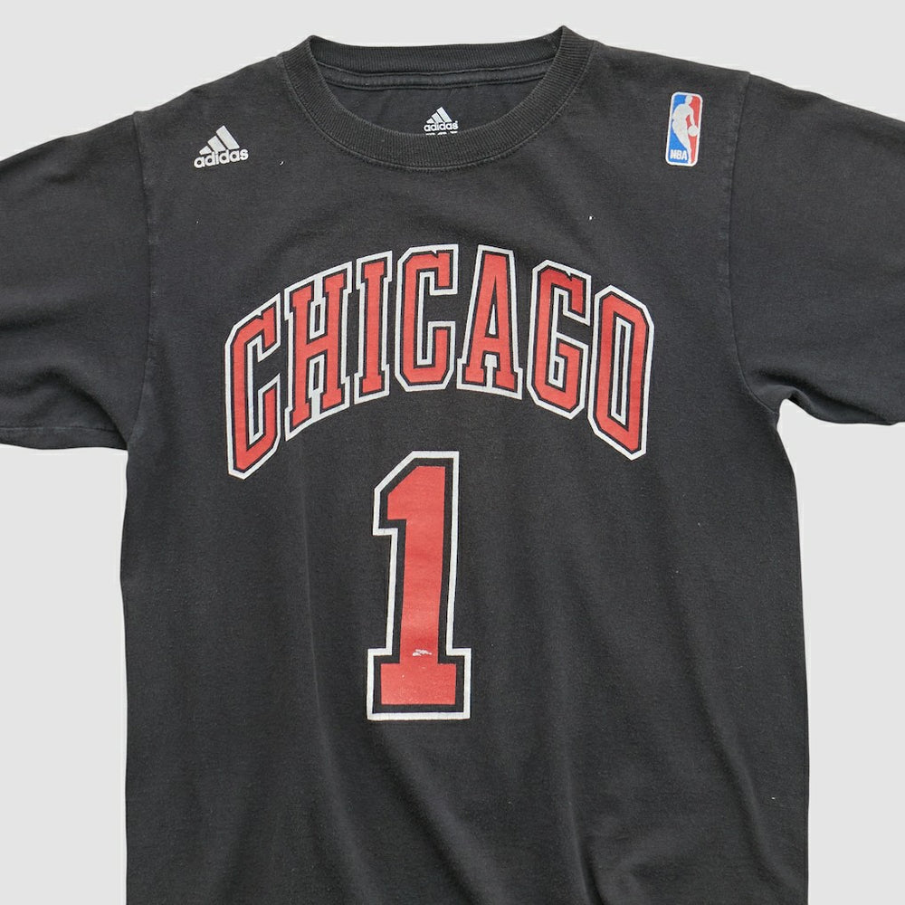 Chicago Bulls 2010s T-shirt Black Vintage - NBA