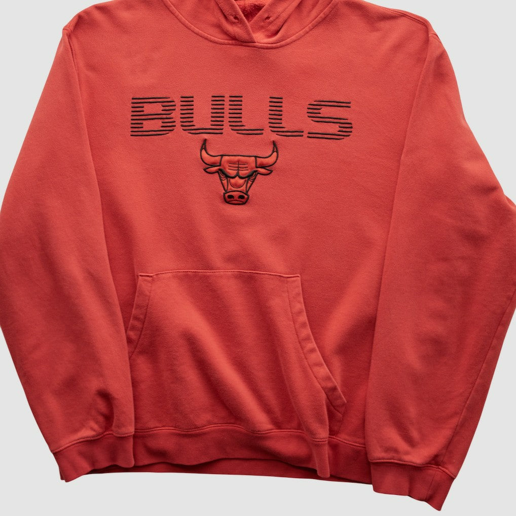 Chicago Bulls 2010s Hooded Pullover Sweatshirt Red Vintage - NBA