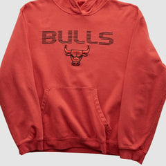 Chicago Bulls 2010s Hooded Pullover Sweatshirt Red Vintage - NBA