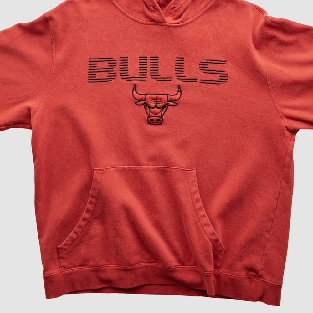 Chicago Bulls 2010s Hooded Pullover Sweatshirt Red Vintage - NBA
