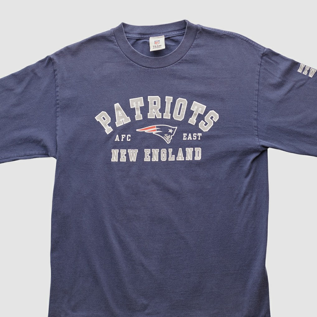New England Patriots NFL 2010s Long Sleeve T-shirt Navy Vintage | Fanatics