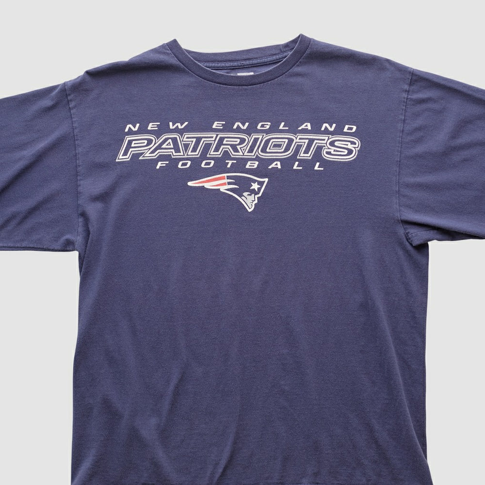 New England Patriots NFL 2000s Long Sleeve T-shirt Navy Vintage | Fanatics