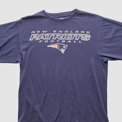 New England Patriots NFL 2000s Long Sleeve T-shirt Navy Vintage | Fanatics