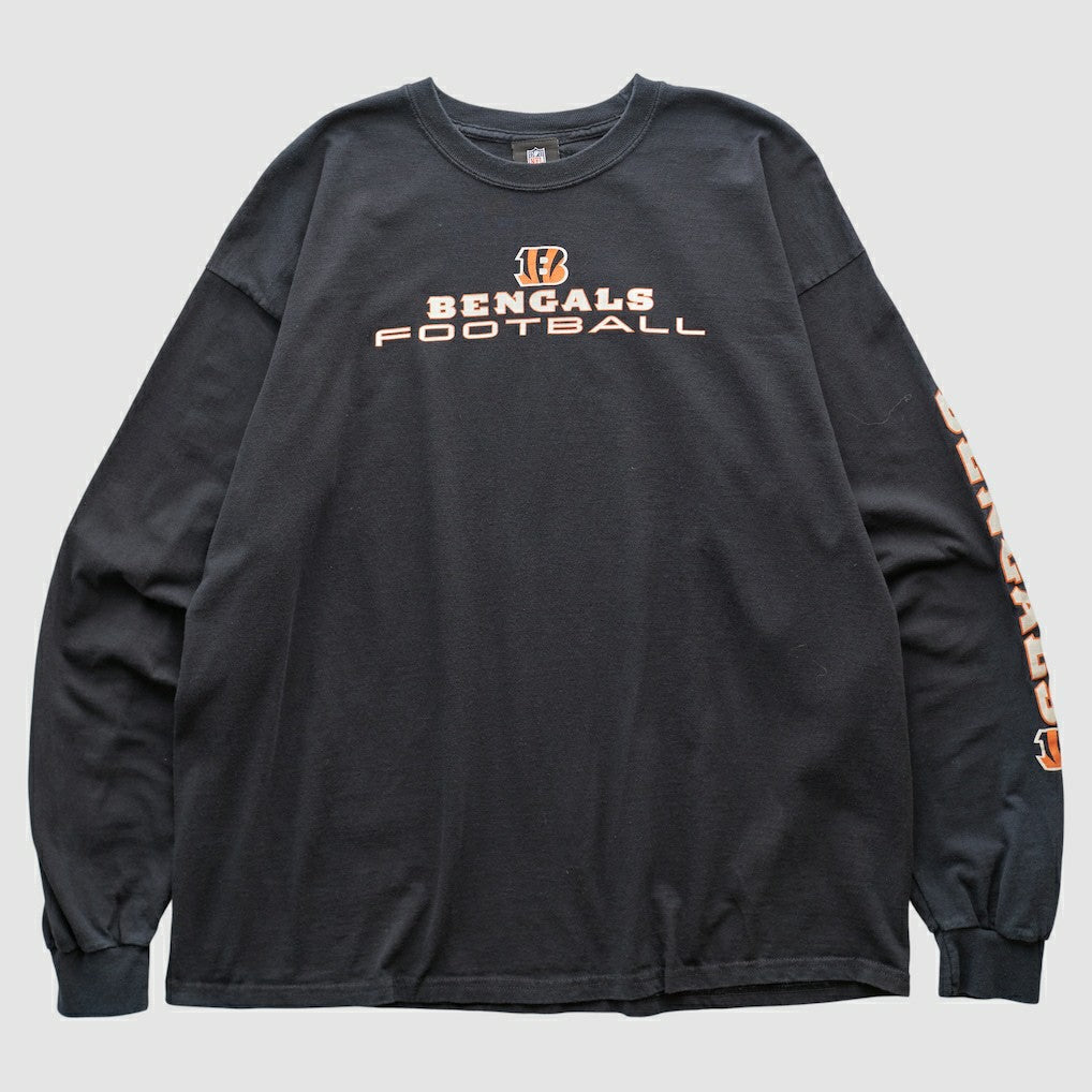 Cincinnati Bengals NFL 2010s Long Sleeve T-shirt Black Vintage | Fanatics