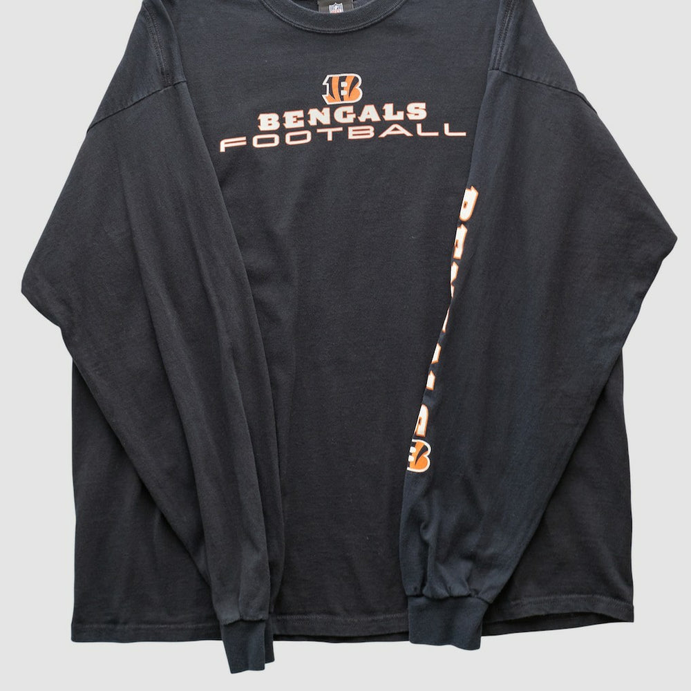 Cincinnati Bengals NFL 2010s Long Sleeve T-shirt Black Vintage | Fanatics