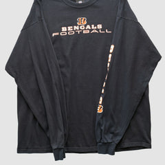 Cincinnati Bengals NFL 2010s Long Sleeve T-shirt Black Vintage | Fanatics