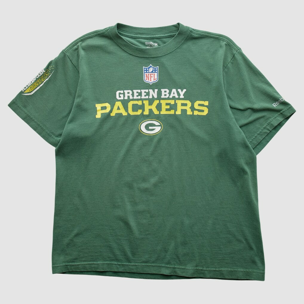 Green Bay Packers Reebok 2000s T-shirt Green Vintage | Fanatics