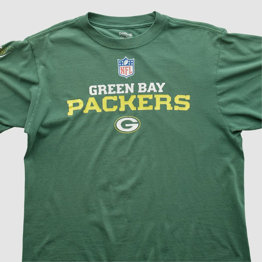Green Bay Packers Reebok 2000s T-shirt Green Vintage | Fanatics