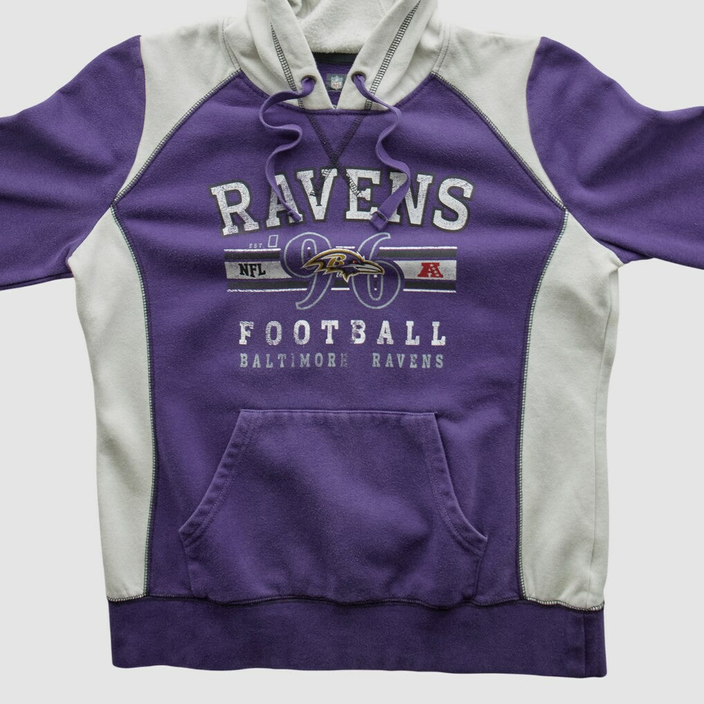 Baltimore Ravens NFL 2010s Hooded Pullover Sweatshirt Purple Vintage | Fanatics
