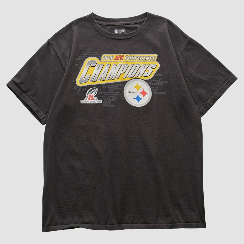 Pittsburgh Steelers NFL 2010 T-shirt Black Vintage | Fanatics