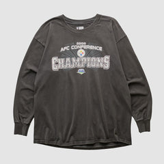 Pittsburgh Steelers NFL 2008 Long Sleeve T-shirt Black Vintage | Fanatics