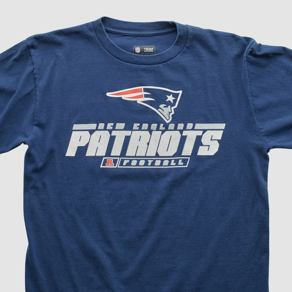 New England Patriots NFL 2010s Long Sleeve T-shirt Navy Vintage | Fanatics