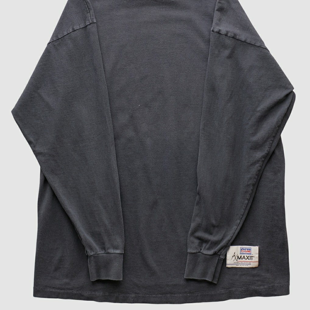 Pittsburgh Steelers 90s Long Sleeve T-shirt Charcoal Vintage | Fanatics