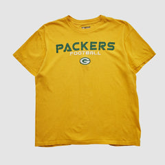 Green Bay Packers NFL 2000s T-shirt Yellow Vintage | Fanatics