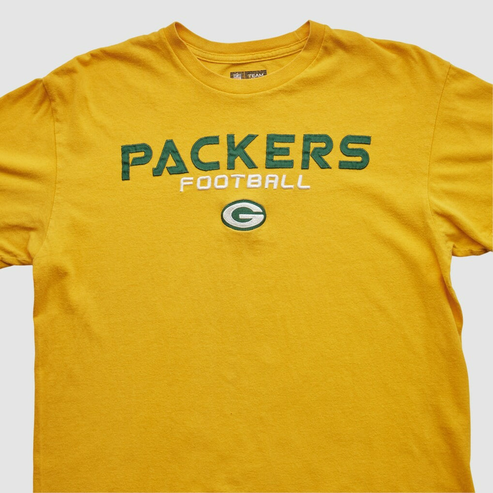 Green Bay Packers NFL 2000s T-shirt Yellow Vintage | Fanatics