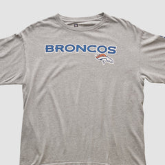 Denver Broncos NFL 2000s Long Sleeve T-shirt Heather Gray Vintage | Fanatics
