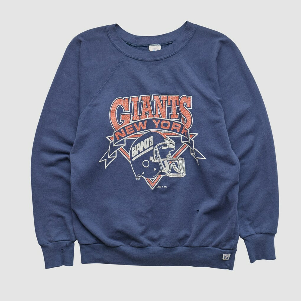New York Giants Logo Athletic 90s Pullover Sweatshirt Navy Vintage | Fanatics