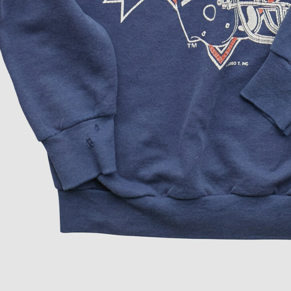 New York Giants Logo Athletic 90s Pullover Sweatshirt Navy Vintage | Fanatics