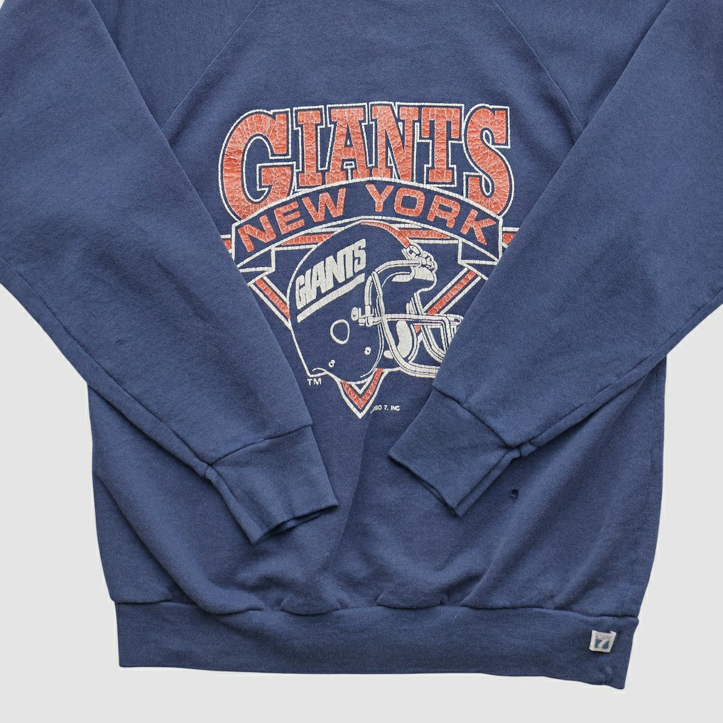 New York Giants Logo Athletic 90s Pullover Sweatshirt Navy Vintage | Fanatics