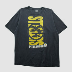 Pittsburgh Steelers NFL 2000s T-shirt Black Vintage | Fanatics