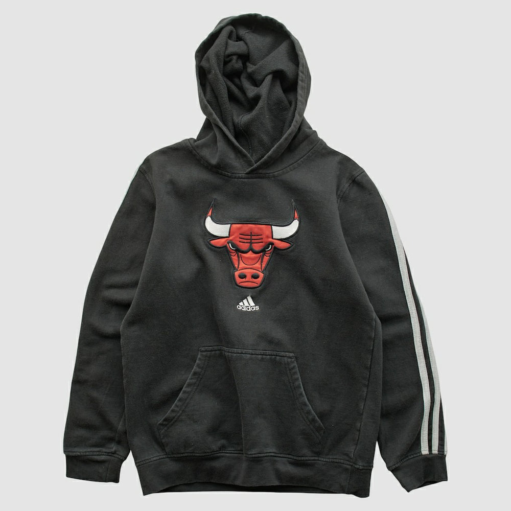 Chicago Bulls 2010s Hooded Sweatshirt Black Vintage - NBA