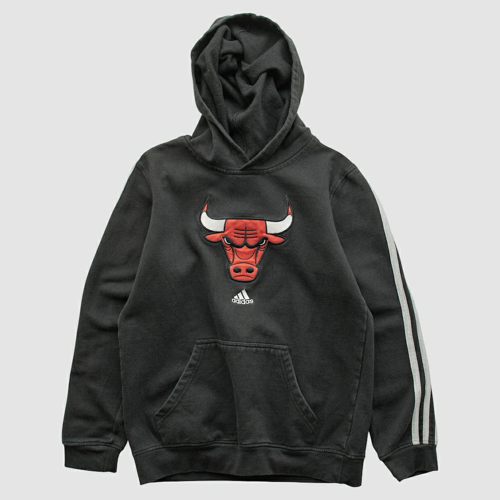 Chicago Bulls 2010s Hooded Sweatshirt Black Vintage - NBA