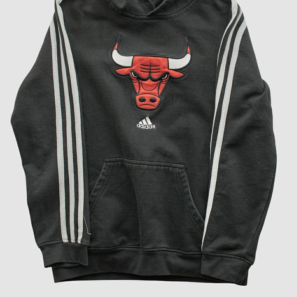 Chicago Bulls 2010s Hooded Sweatshirt Black Vintage - NBA