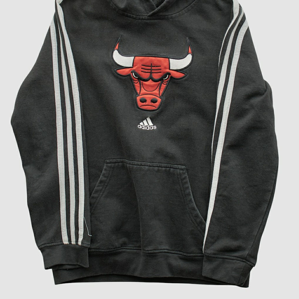 Chicago Bulls 2010s Hooded Sweatshirt Black Vintage - NBA