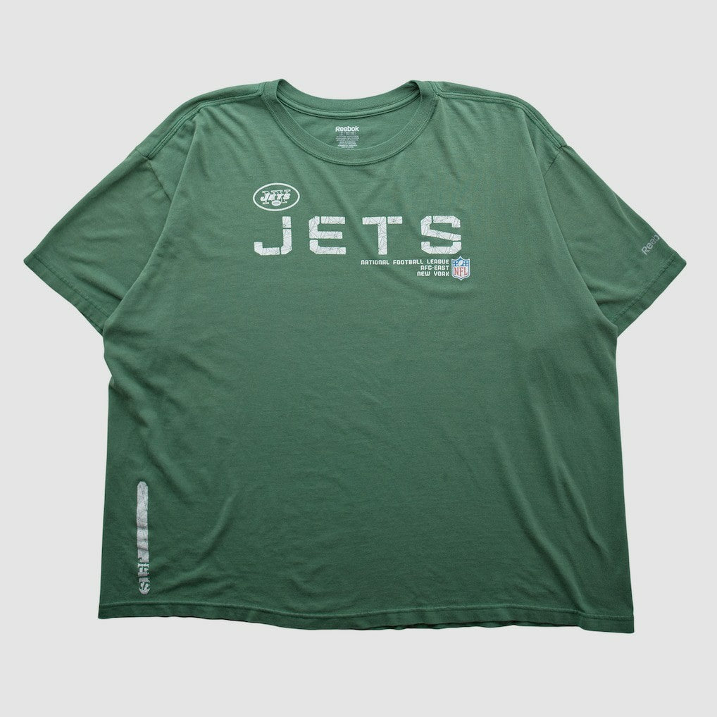 New York Jets Reebok 2000s T-shirt Green Vintage | Fanatics